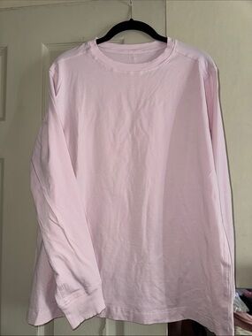 lululemon athletica Long-Sleeve Crew in Pale Pink